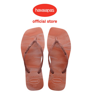 Havaianas哈瓦仕 Slim Square Trendy 方頭 渲染 金屬Logo 4148914-5190W