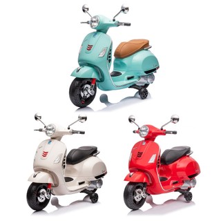 Vespa 偉士牌 GTS Super Sport兒童電動玩具車(3色可選)【麗兒採家】