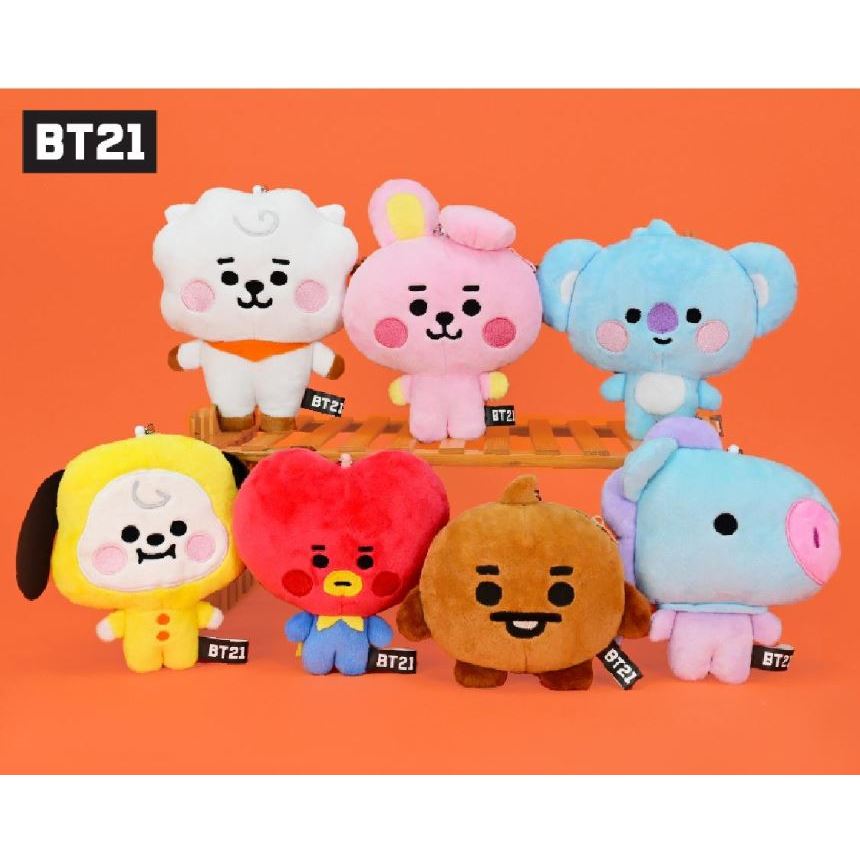 【鴨鴨小舖】現貨 BT21 minini系列 BABY票卡夾零錢包 6吋 防彈少年團 台灣出貨