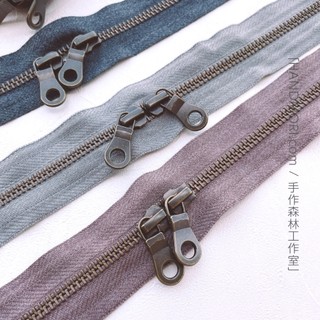手作森林 日本清原【水洗風古銅拉鍊】YKK 雙開拉鍊 單開拉鍊 洗舊 復古 帆布包 KIYOHARA