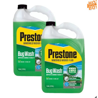 =海神坊=美國製好市多代購 878892 Prestone 強效亮澤雨刷精 3.78L去除蟲屍鳥糞樹汁和道路塵垢油膜