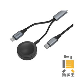 【磁吸PD編織快充線 手錶手機二合一】 1~2米 適用Apple Watch iPhone