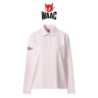 【WAAC】WINTER ESSENTIAL FLEECE POLO 女士 刷毛長袖POLO衫