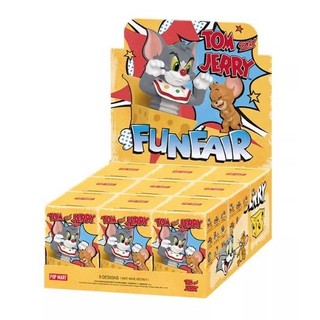 POP MART 泡泡瑪特 Tom and Jerry 湯姆貓與傑利鼠 搞怪樂園系列 一中盒 公仔 玩具 限量 擺件