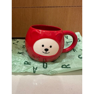 星巴克元氣達摩小熊馬克杯 尺寸：355 毫升