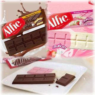 現貨不用等 泰國 Glico 格力高 Alfie 原味可可 草莓牛奶風味 巧克力餅乾棒