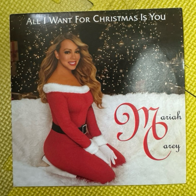 黑膠唱片 Mariah Carey 瑪麗亞凱莉 All I Want For Christmas Is You 交換禮物