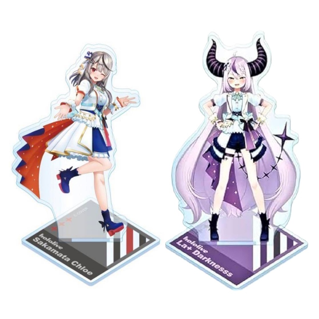 🌀日版客🌀 日版 Hololive 拉普拉斯 沙花叉克蘿伊 壓克力立牌 閃亮衣裝 景品 周邊