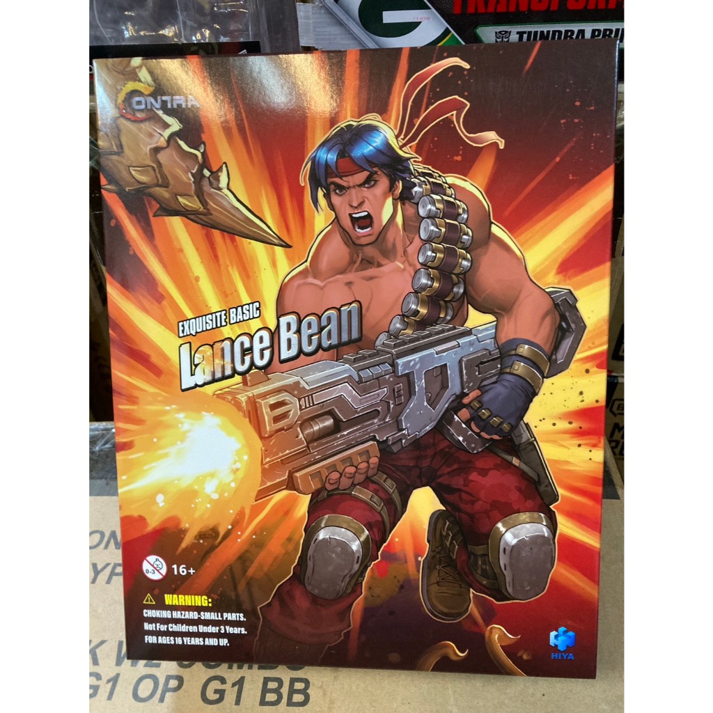 全新現貨 HIYA E.M.S. 1/12 6吋 超可動 魂斗羅 Contra 蘭斯 比恩 完成品