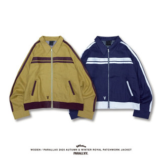 WODEN / PARALLAX 2025 Autumn & Winter Royal Patchwork Jacket