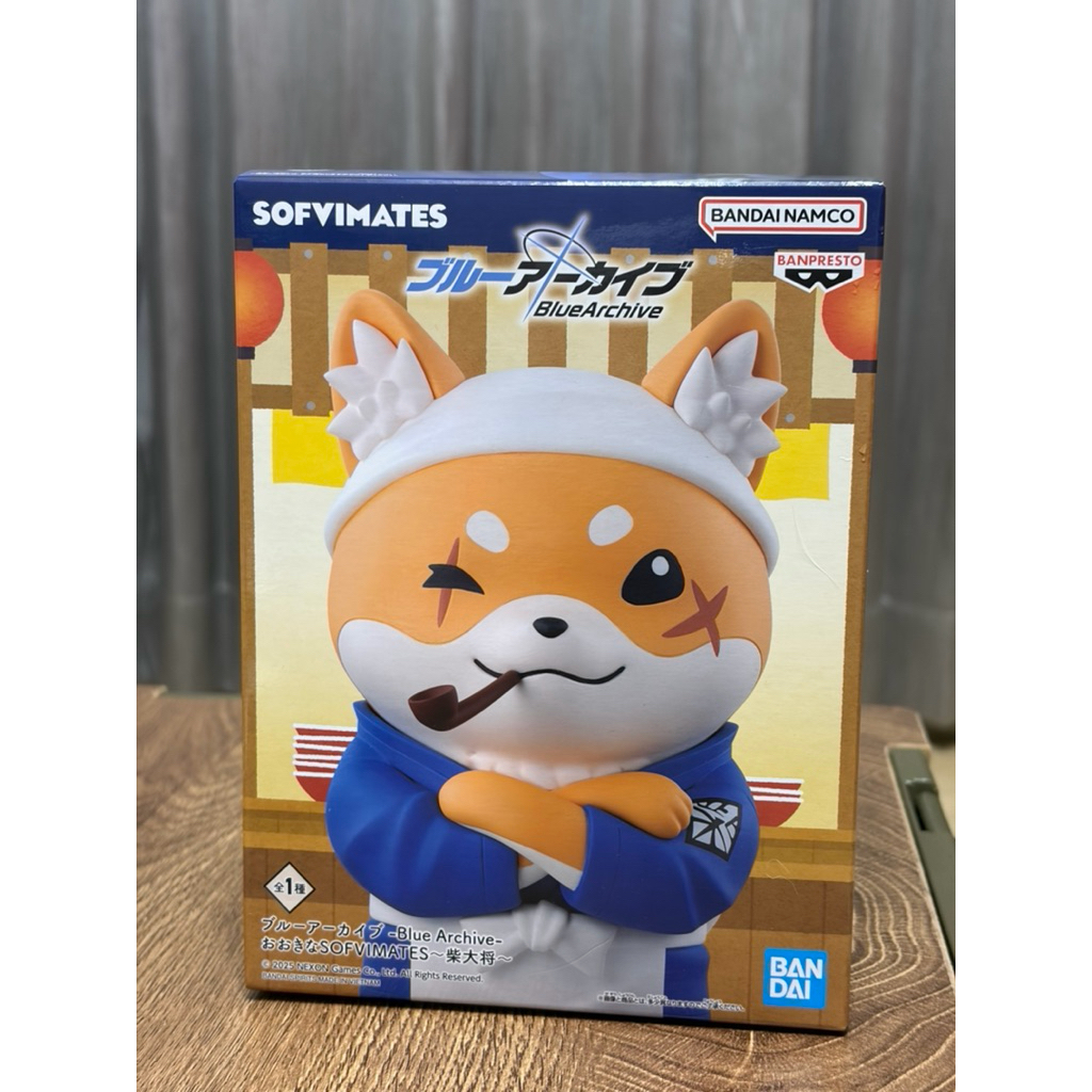 【小卡卡的收藏】萬代 BANDAI SOFVIMATES蔚藍檔案 碧藍檔案 柴大將 軟膠 景品 公仔 349