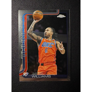 【雷霆核心】Jaylin Williams 2025 Topps Chrome 球員卡