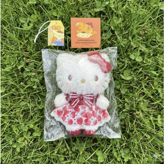 【日版代購】Maison de FLEUR × 三麗鷗 草莓新聞 / Hello Kitty 玩偶吊飾 / 絕版聯名