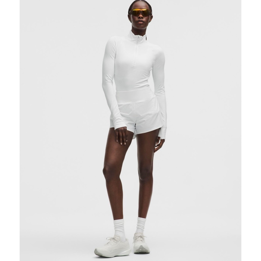 Lululemon Speed Up High-Rise Lined Short 4” （白/2）原價2300