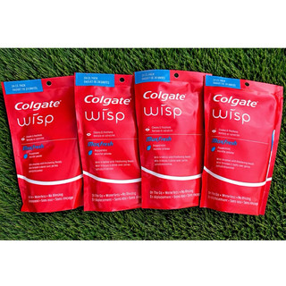 【Star代購】 Colgate Wisp 高露潔即棄免潄口便攜牙刷 一次性牙刷 拋棄 輕巧 隨身牙刷 剔牙