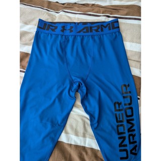 Under Armour UA 七分運動壓力褲 size L