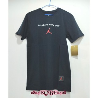 NIKE Air Jordan OVO Tee 聯名 喬丹 黑色 短袖T恤 黑紅 Drake 貓頭鷹