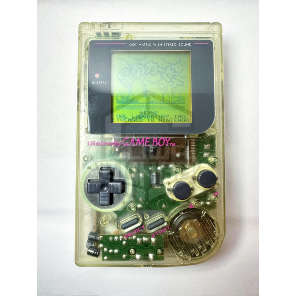 原廠任天堂Gameboy GB 厚機 初代 元祖 透明 遊戲機 DMG-01