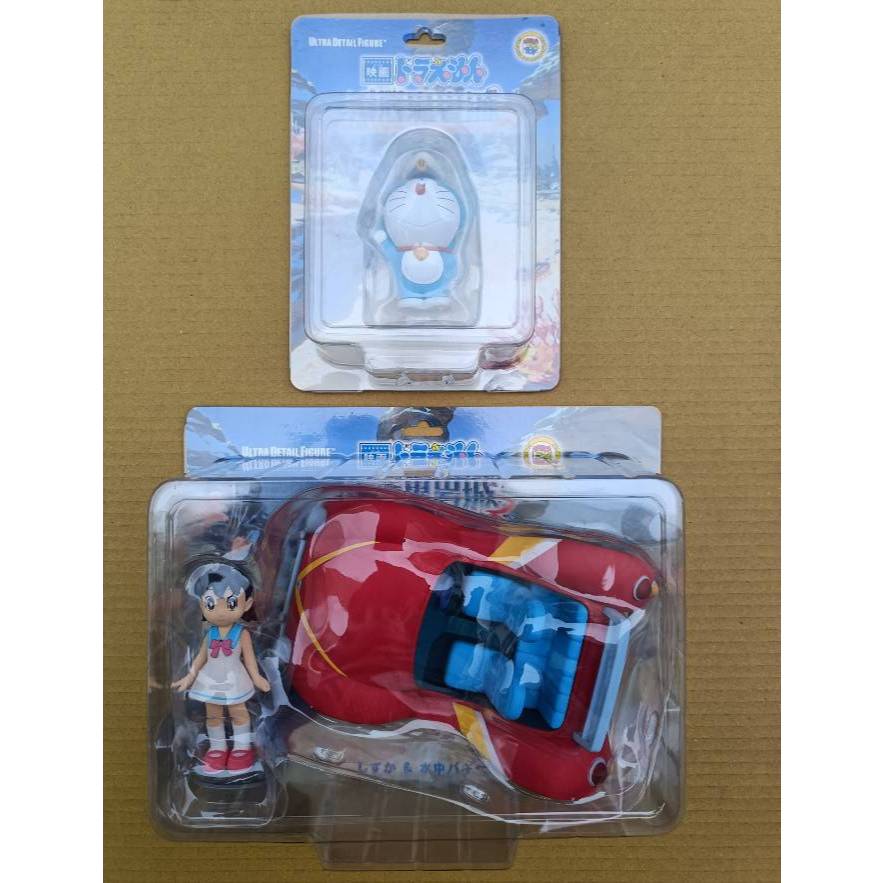 =海神坊=UDF 872 873 哆啦A夢 大雄與新海底城魔岩 小叮噹/靜香與海底越野車 藤子F不二雄 公仔人偶景品模型