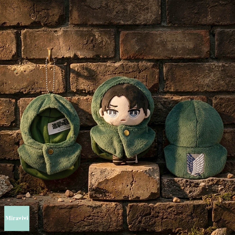 【Miravivi】進擊的巨人-絨毛披風吊飾(不包含娃娃)