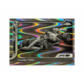 Topps Chrome F1｜Lewis Hamilton Cars B&W Raywave 車手卡