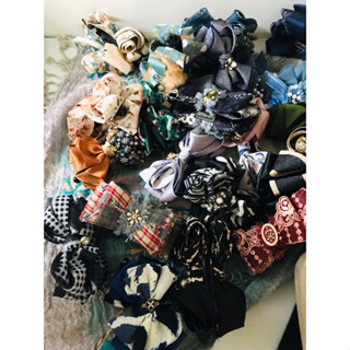 買10加贈1 、轉賣 哈娜髮飾、Reika&Bella手做髮飾、閃亮✨棉布蕾絲緞帶🎀雙面10cm香蕉夾、相交夾