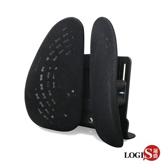 LOGIS｜護腰墊(買就送布套) 腰枕 車用椅背墊 護脊椎 護腰 辦公椅 人體工學 靠墊 靠腰墊 靠背墊 避震靠墊