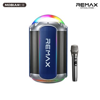 【隔日達】REMAX 派對藍芽音箱 120W 行動KTV 重低音 LED燈效 K歌麥克風 TWS雙機串聯 露營戶外