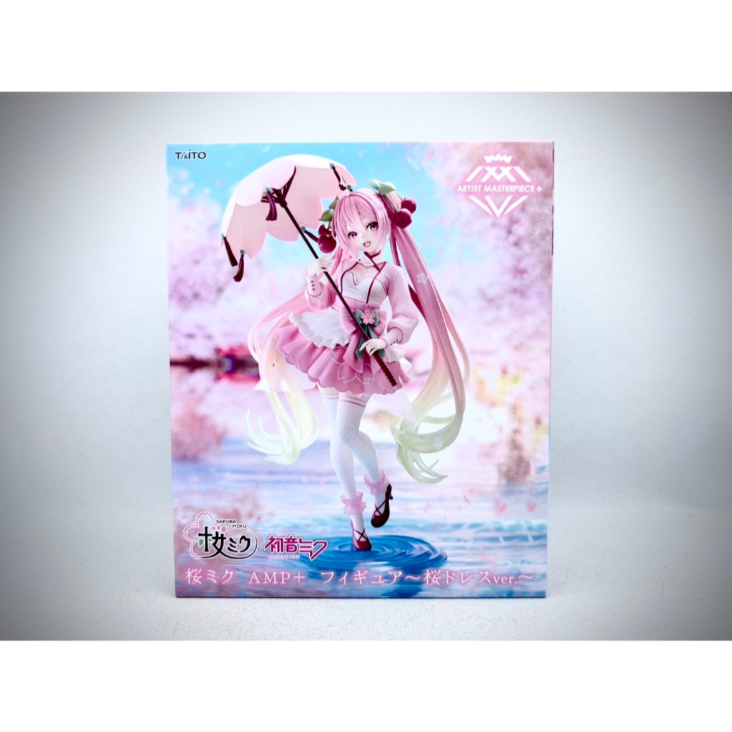 ♠️潮模工坊♣️🔥日版🔥Taito 景品 初櫻未來 櫻初音 AMP+ 櫻花洋裝ver. 公仔