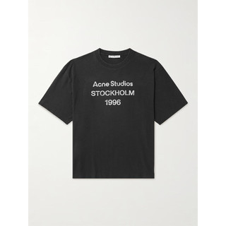 ✦🅱︎🅰︎🅸✦ 超限量 預購 Acne Studios Logo Crewneck tee 品牌標 春夏