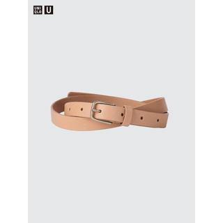 Yuan`s 『 品味生活』~ UNIQLO U系列 LEMAIRE設計聯名 義大利Volpi 窄版皮帶 M號 近全新