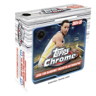 2024/25 Topps Chrome Basketball Mega Box NBA 高CP值 止手癢