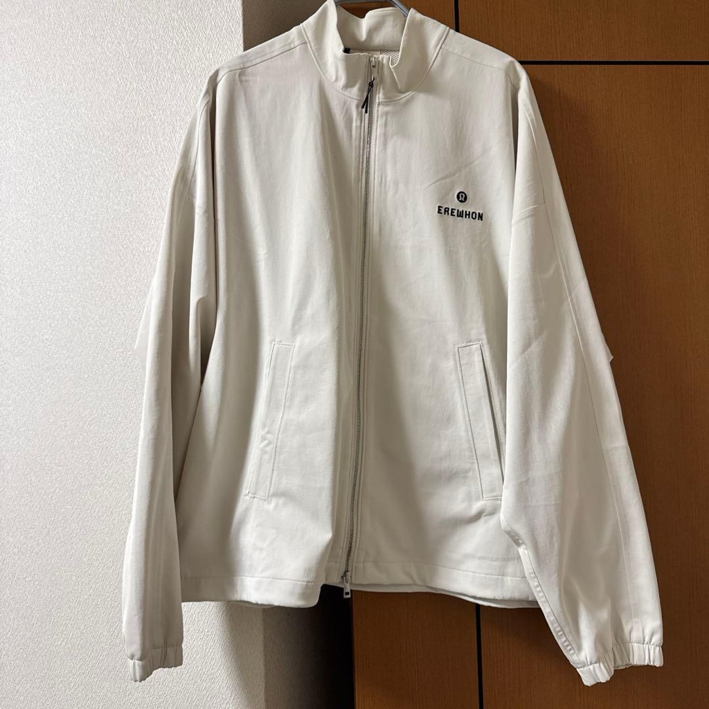 lululemon EREWHON WeHo Full Zip 白色 外套 M號 全新