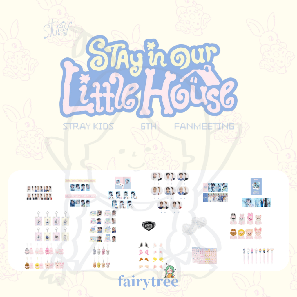 仙女樹🌟 Stray Kids STAY in Our Little House 6th粉絲見面會 官方周邊 賣場一