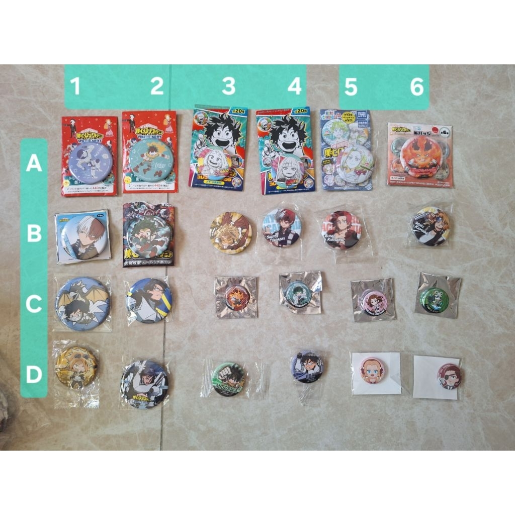 我的英雄學院 徽章 綠谷出久 幼年 小時候 渡我被身子 轟焦凍 奮進人 上鳴電氣 麗日御茶子 切島銳兒郎 飯田天哉