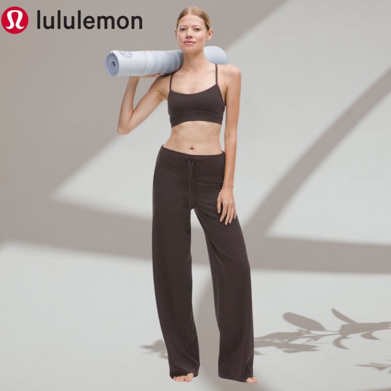 (PSM街頭潮流選)加拿大運動第一品牌 LULULEMON Throwback Still 抽繩闊腿長褲 亞洲剪裁