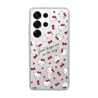 Slimax Hello Kitty手機殼 三星 S26 S26+ S25 S25+ S24+ Ultra 凱蒂滿滿愛心