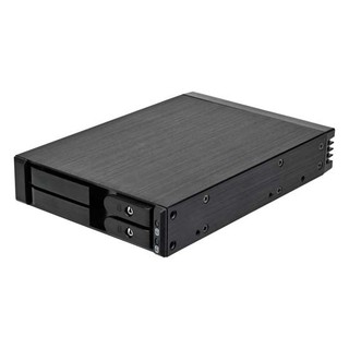 小白的生活工場*銀欣 (FS202)3.5” 裝置槽轉雙 2.5” SAS/SATA 免託盤熱插拔硬碟盒