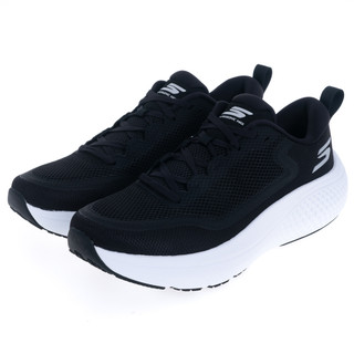 42*SKECHERS 男鞋 慢跑鞋 輕量緩震厚底 瑜珈鞋墊 SUPERSONIC MAX 246086BKW