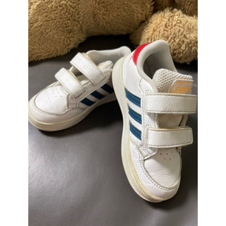 正版Adidas板鞋布鞋～寶寶～幼童13.5cm~14cm