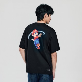 GIORDANO 男/女/童裝短袖T恤 超級瑪利歐銀河電影版系列 01096352 05396303 03086355
