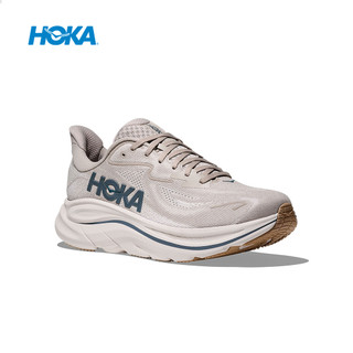 HOKA【授權經銷】男款運動鞋 CLIFTON 10 路跑鞋 透氣 支撐 杏霧灰/霧石灰 HO1162030PTYG