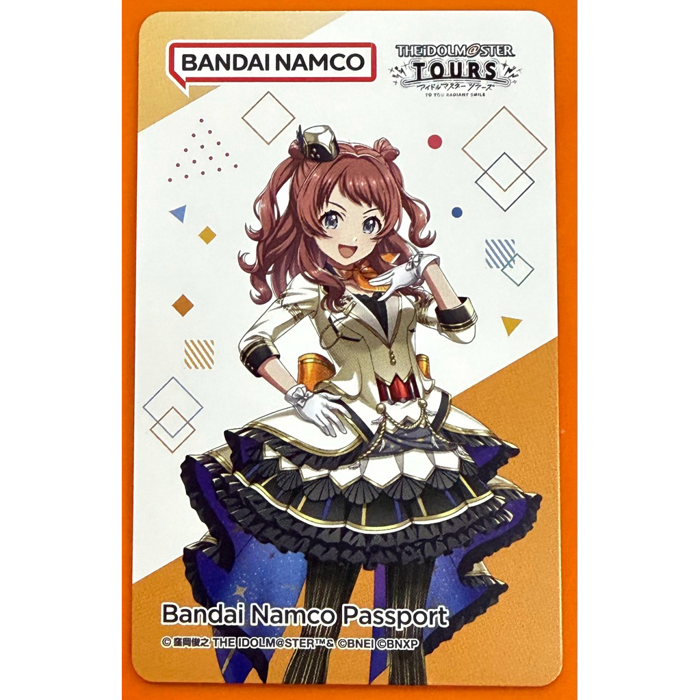三社卡 學園偶像大師 Banapassport  アイドルマスター iDOL MASTER 花海咲季 maimai