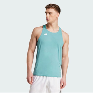［全新尺寸M］Adidas 男 ADIZERO ESSENTIALS 運動背心 JM8311
