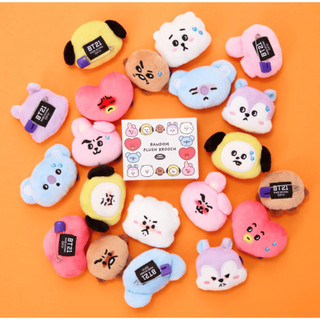 〔囤在家〕BT21 Today's Face 系列 #表情別針 #盲盒 #明盒 #KOYA #RJ #TATA