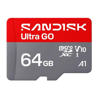 SANDISK ULTRA GO 64G U1 V10 A1 microSDXC 記憶卡 讀取速度:140MB/s
