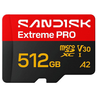 SANDISK Extreme PRO 512G microSDXC U3 V30 5K 高速 記憶卡 代理商公司貨