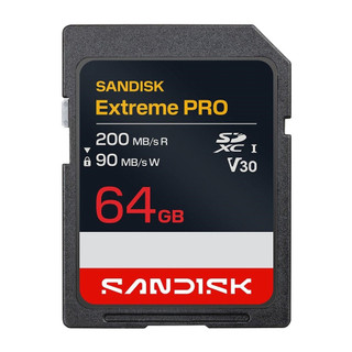 SANDISK Extreme PRO 64G SDXC UHS-I U3 V30 SD大卡 高速 相機用記憶卡