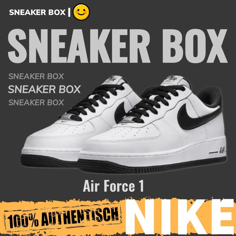 【U+】Nike 鞋 Air Force 1’07 Low “OG白黑” 男鞋 女鞋 休閒運動鞋 板鞋 空軍一號