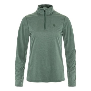 Fjallraven Abisko Day Hike Half Zip 排汗衣 女 綠鏽 #14600281